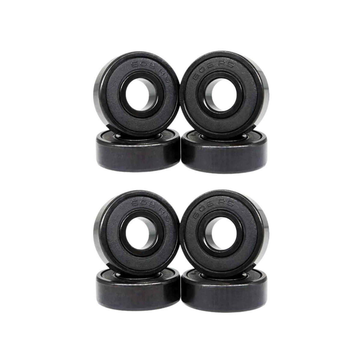 Black Ceramic High Speed 8mm Bearings - JT Skate
