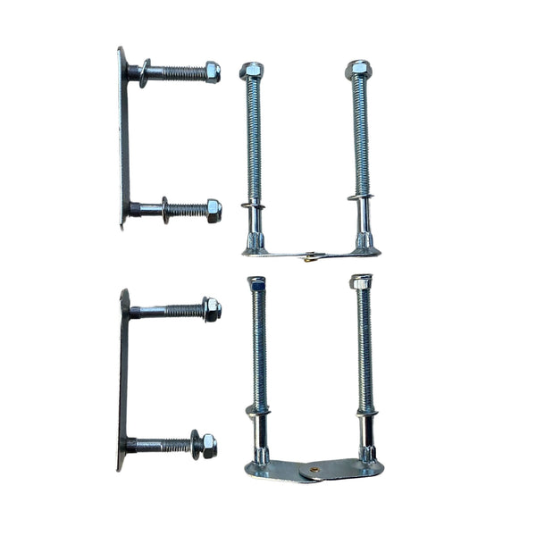 Roller Skates Plates Mounting Fixing Kits 2 Front & 2 Rear JT Skate