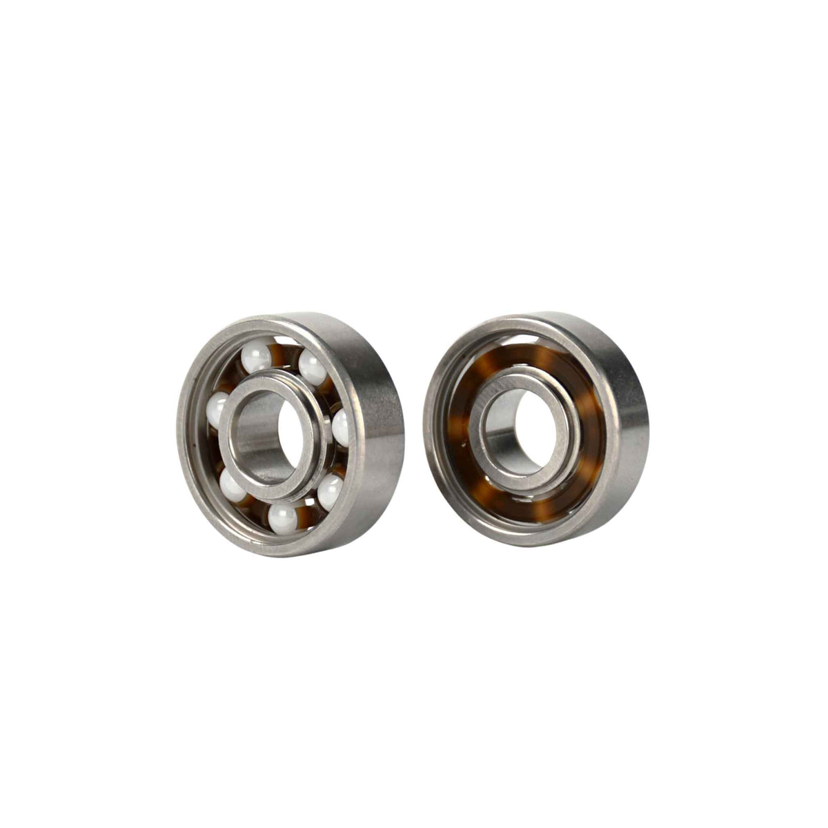 White Ceramic High Speed 8mm Bearings - JT Skate