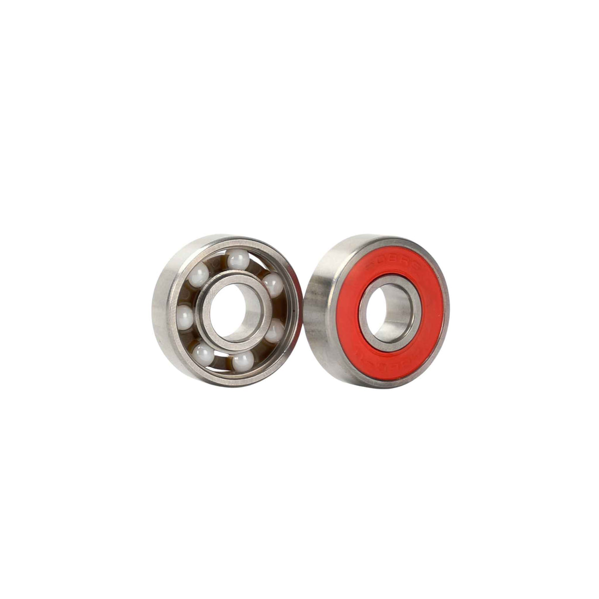 White Ceramic High Speed 8mm Bearings - JT Skate