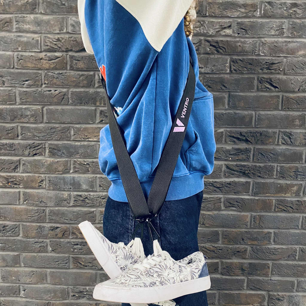 Multi-Purpose Roller Skates Carry Strap | Hands Free | Adjustable Length | Carry Shoes & Crocs