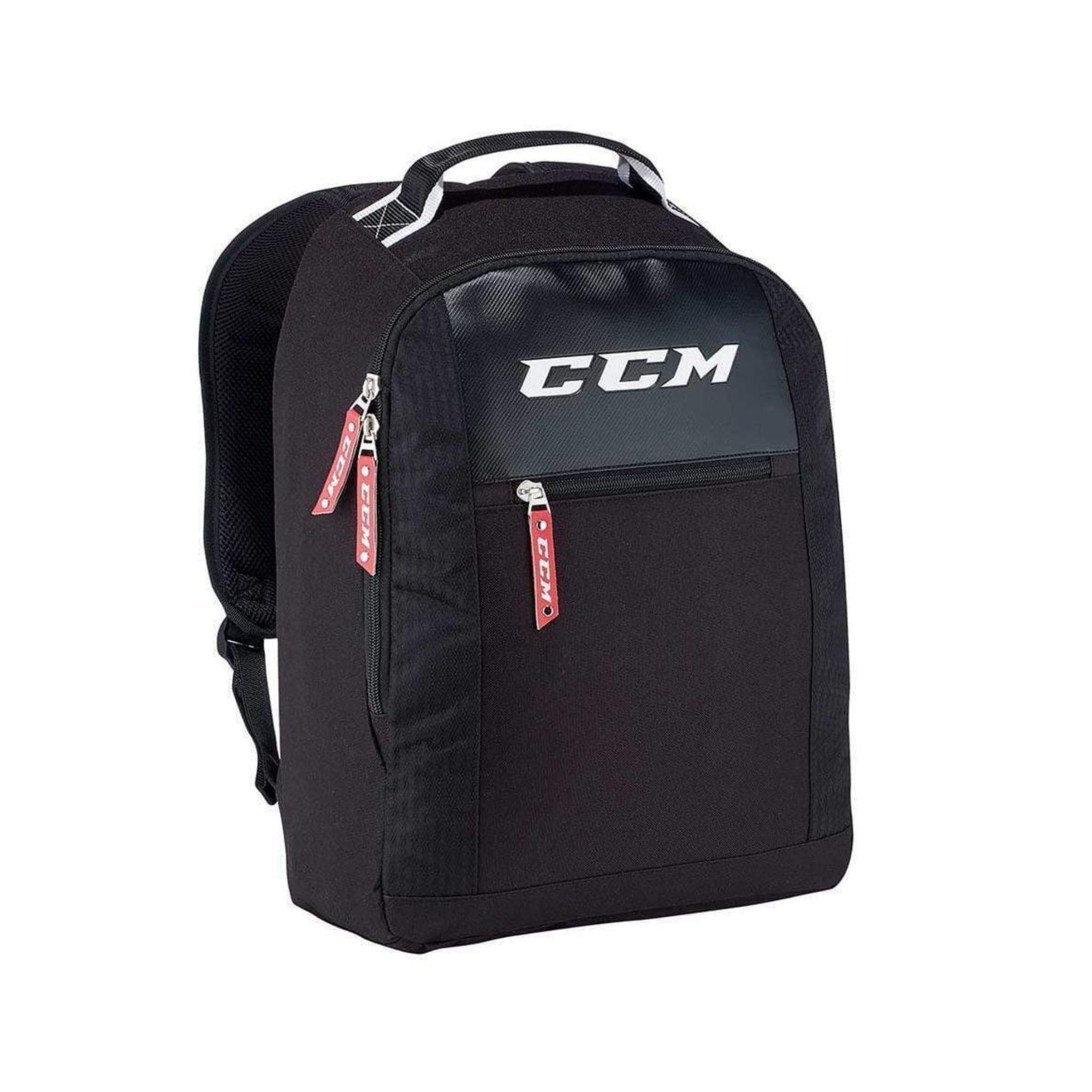 CCM Team Backpack Black - 13" X 18" - JT Skate