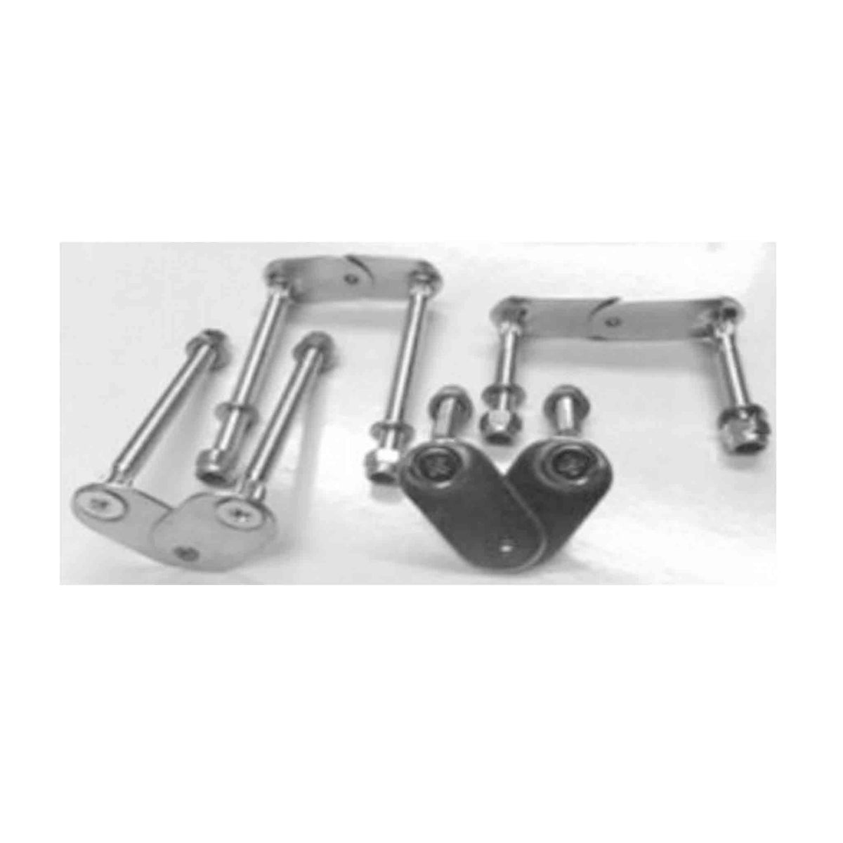 Roller Skates Plates Mounting Fixing Kits- 2 Front &amp; 2 Rear - Roller Skates Parts and Accessories | JT Skate
