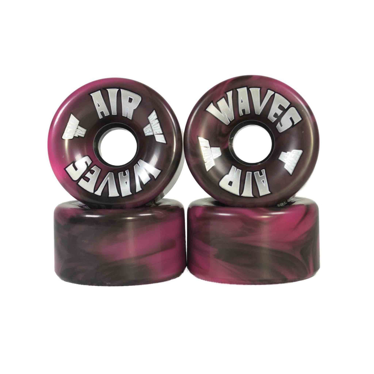 Air Waves USA Wheels 65mm 78A - Set of 8 - Roller Skates Parts and Accessories | JT Skate