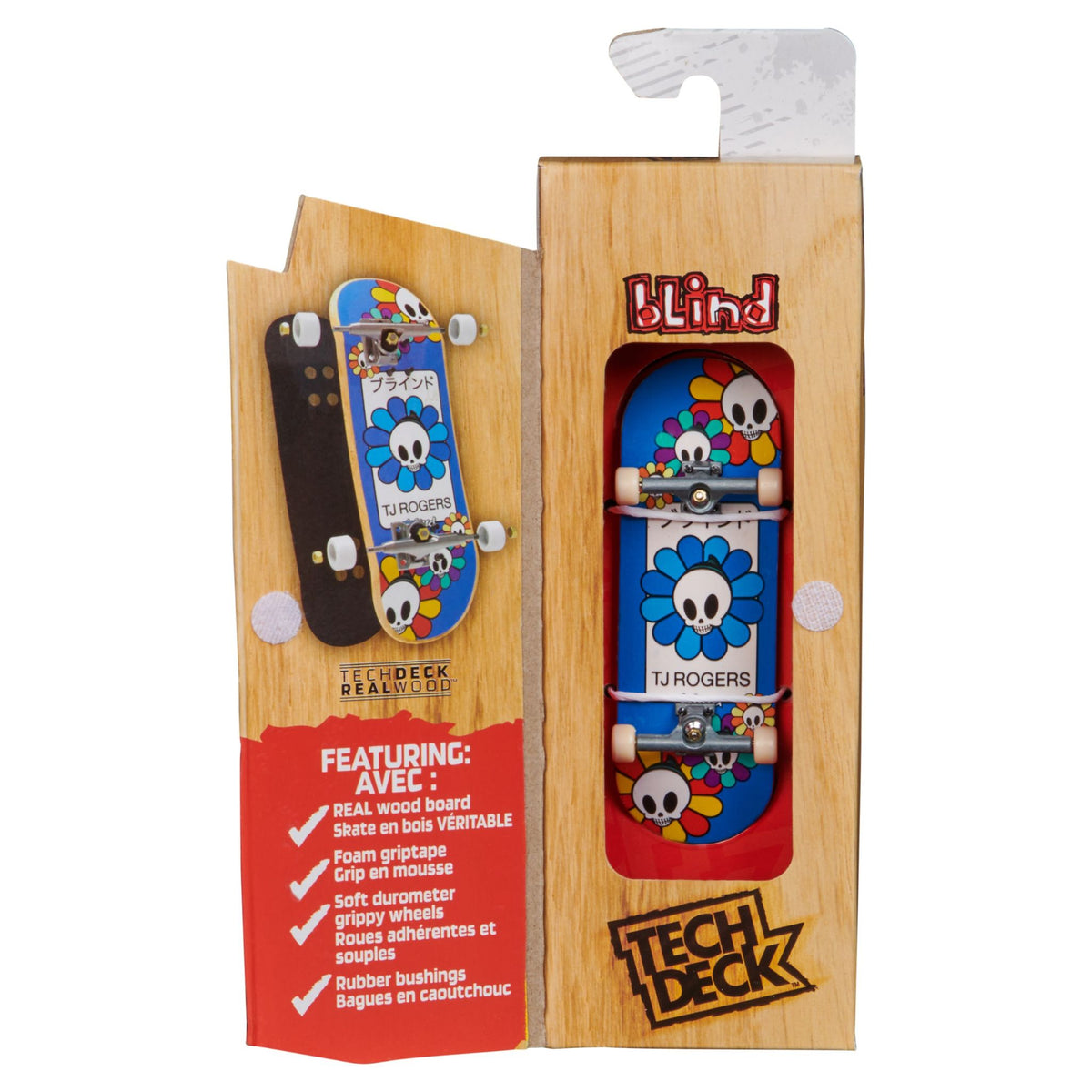 Tech Deck Performance Wood Fingerboard - JT Skate