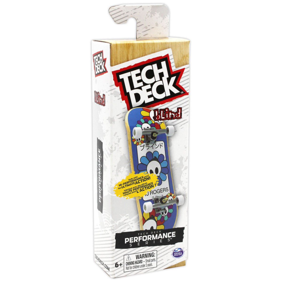 Tech Deck Performance Wood Fingerboard - JT Skate