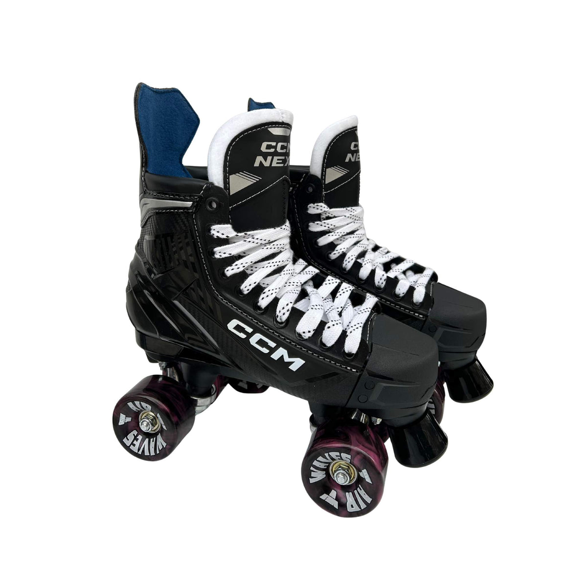 CCM Next Roller Skates with Playmaker Plates & Airwaves Wheels - JT Skate