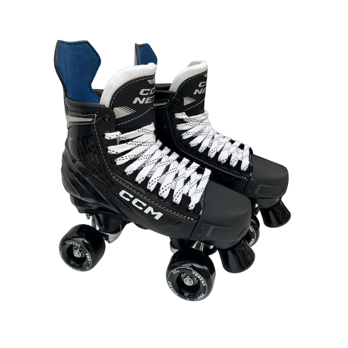 CCM NEXT Roller Skates with Playmaker Plates & Ventro Wheels - JT Skate