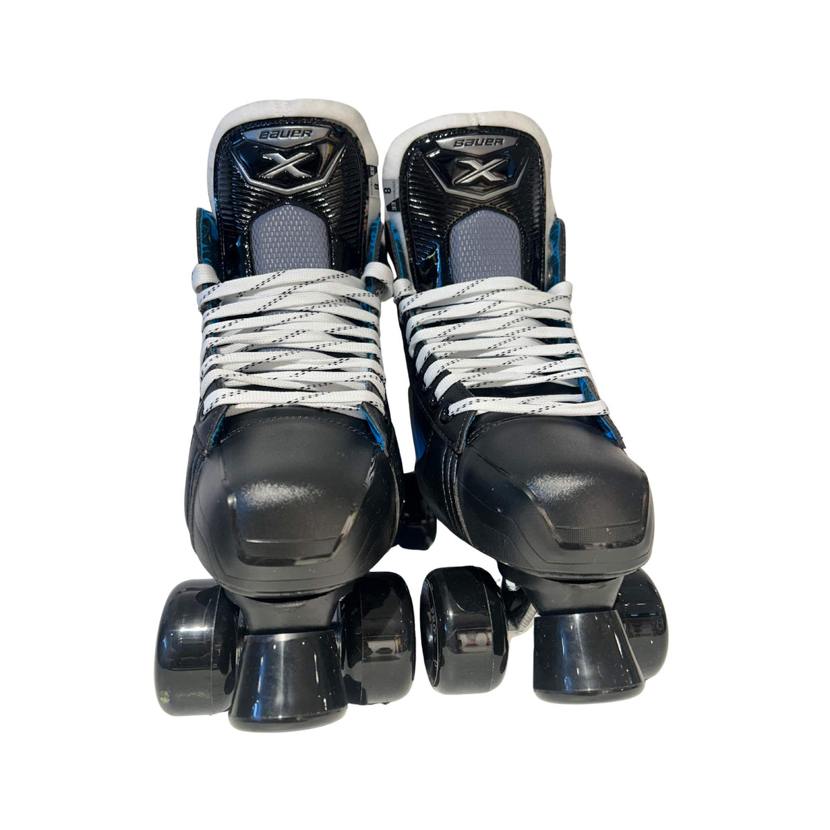Bauer X Roller Skates with Carbon Fibre Insoles | Playmaker Plates & Ventro Wheels - JT Skate