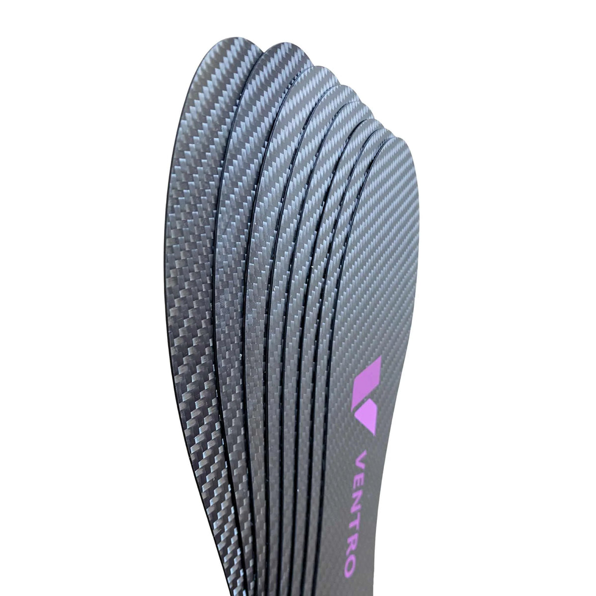 Ventro Carbon Fibre Insoles | Hard durable and Light | Made for Custom Skates - One Pair
