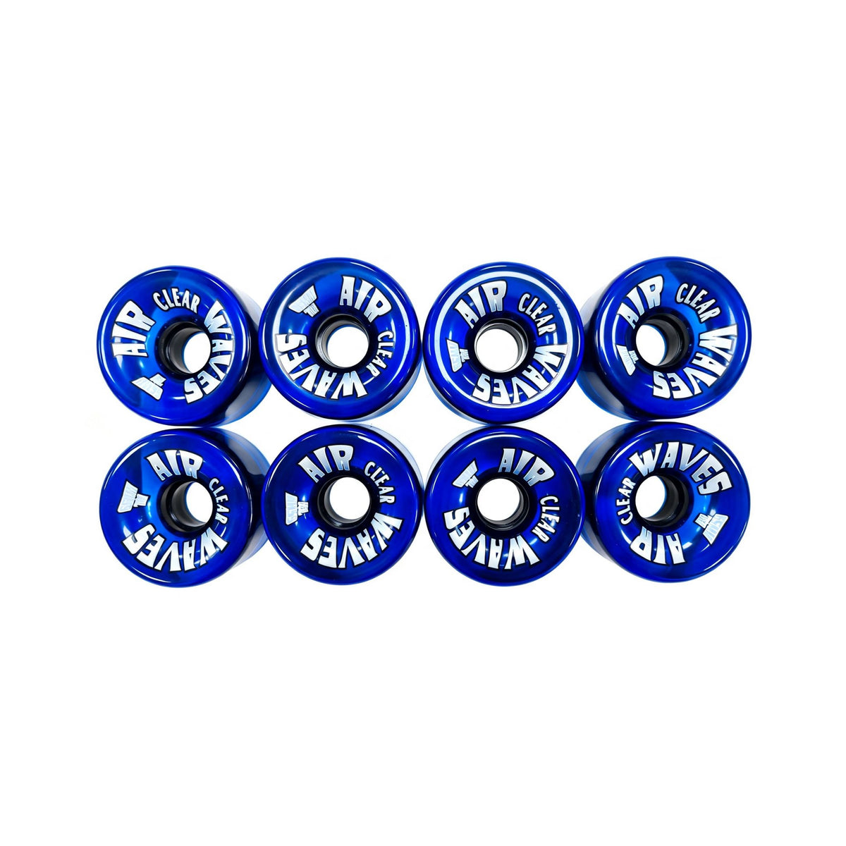 Air Waves Roller Skate Wheels 65mm 78A - Swirl | Clear | Mono Colours