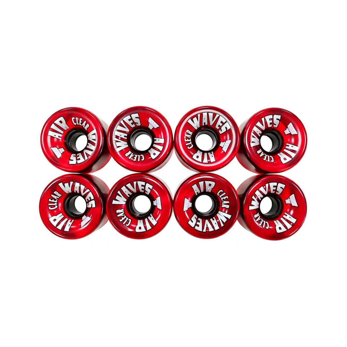 Air Waves Roller Skate Wheels 65mm 78A - Swirl | Clear | Mono Colours