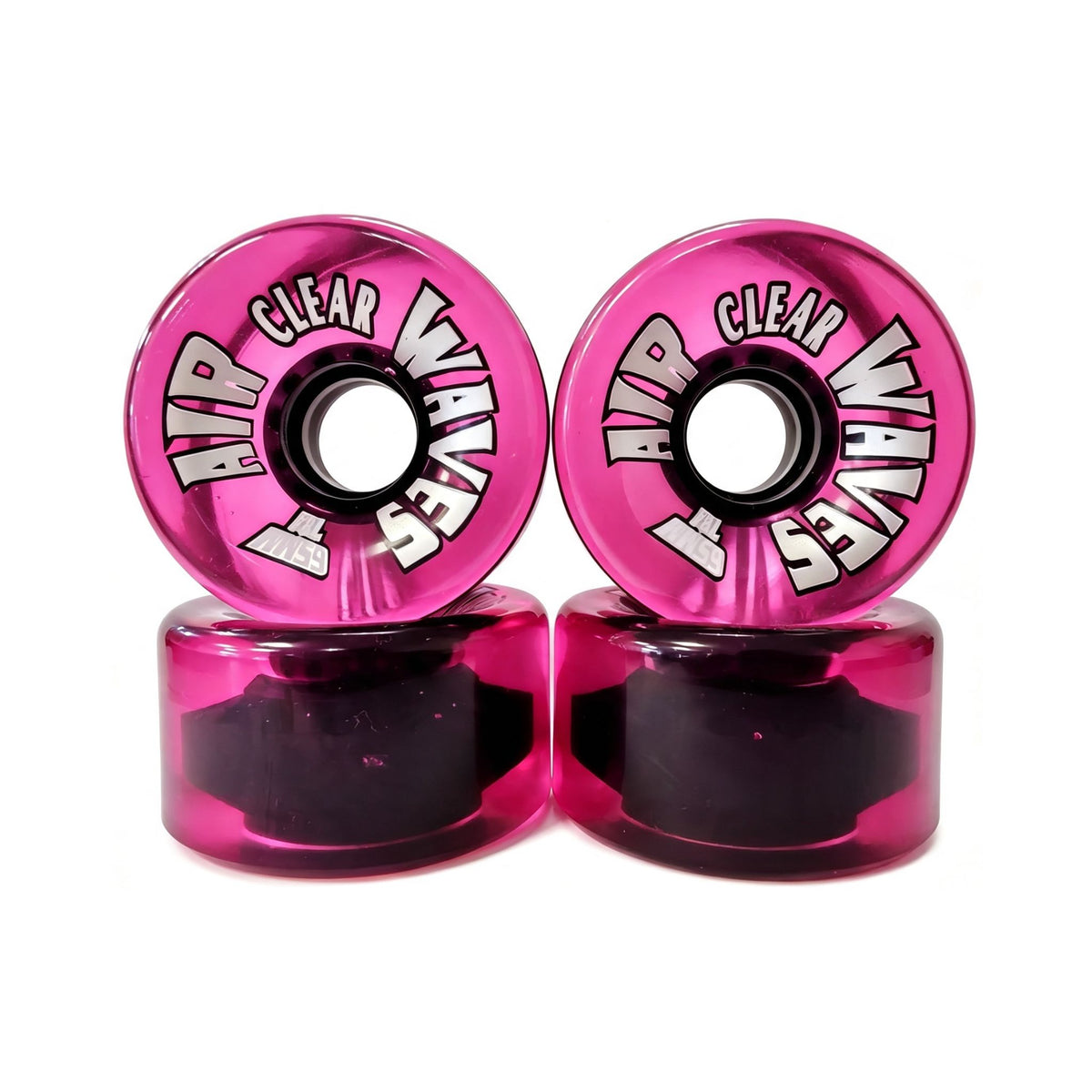 Air Waves Roller Skate Wheels 65mm 78A - Swirl | Clear | Mono Colours