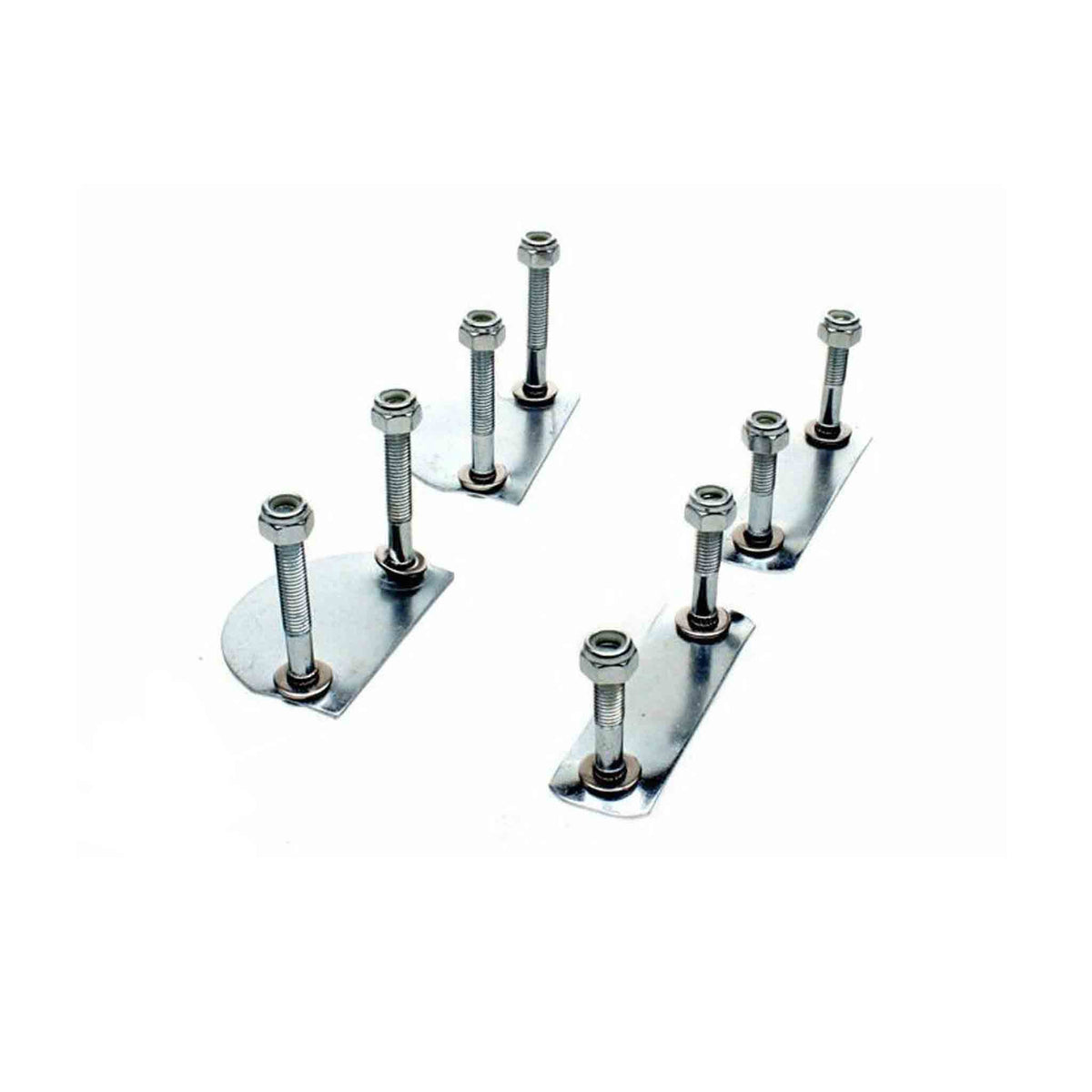 Roller Skates Plates Mounting Fixing Kits- 2 Front &amp; 2 Rear - Roller Skates Parts and Accessories | JT Skate