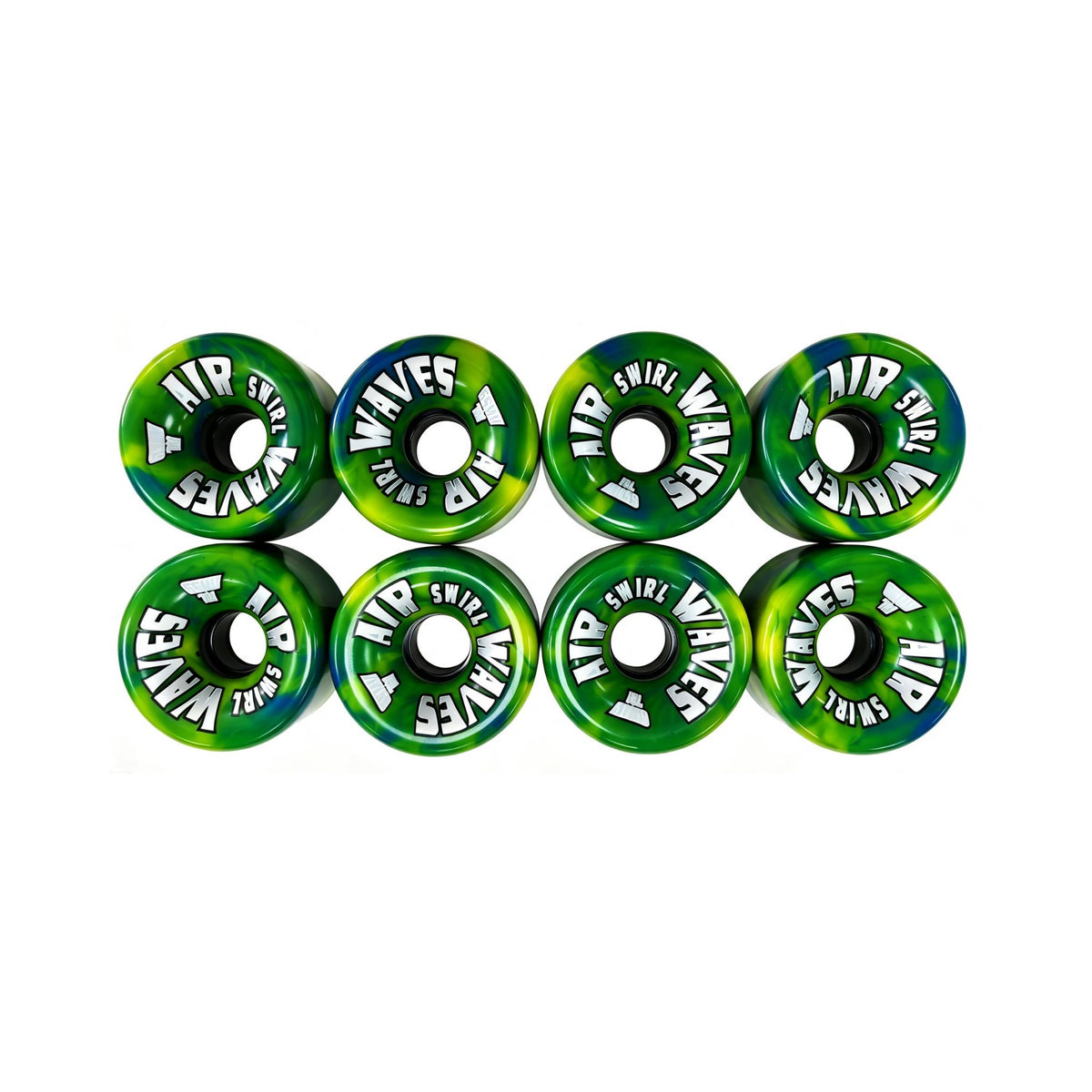 Air Waves Roller Skate Wheels 65mm 78A - Swirl | Clear | Mono Colours