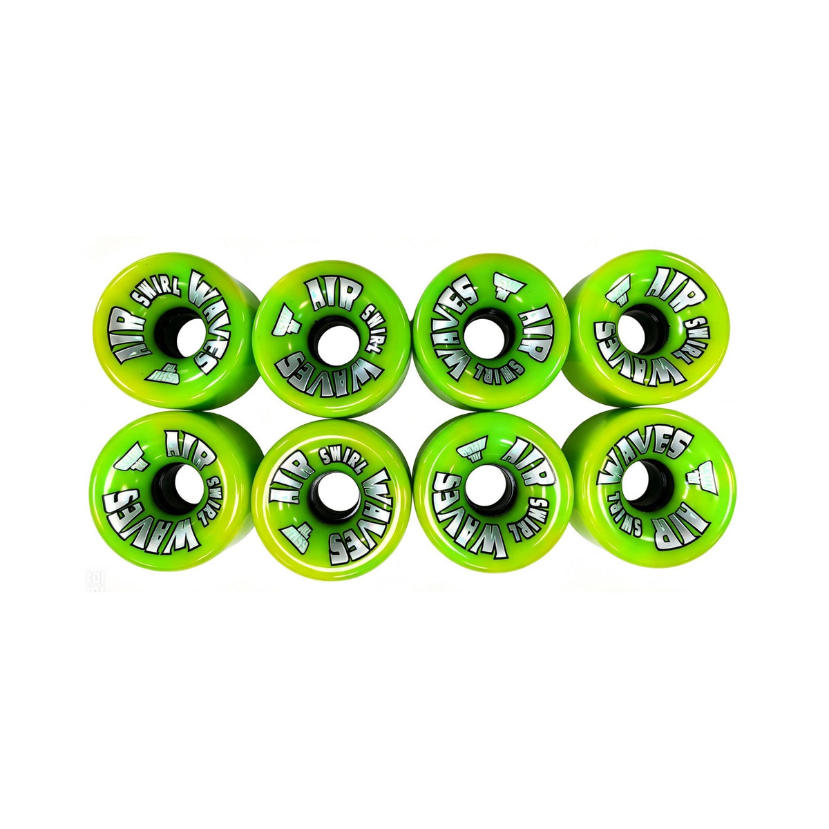 Air Waves Roller Skate Wheels 65mm 78A - Swirl | Clear | Mono Colours