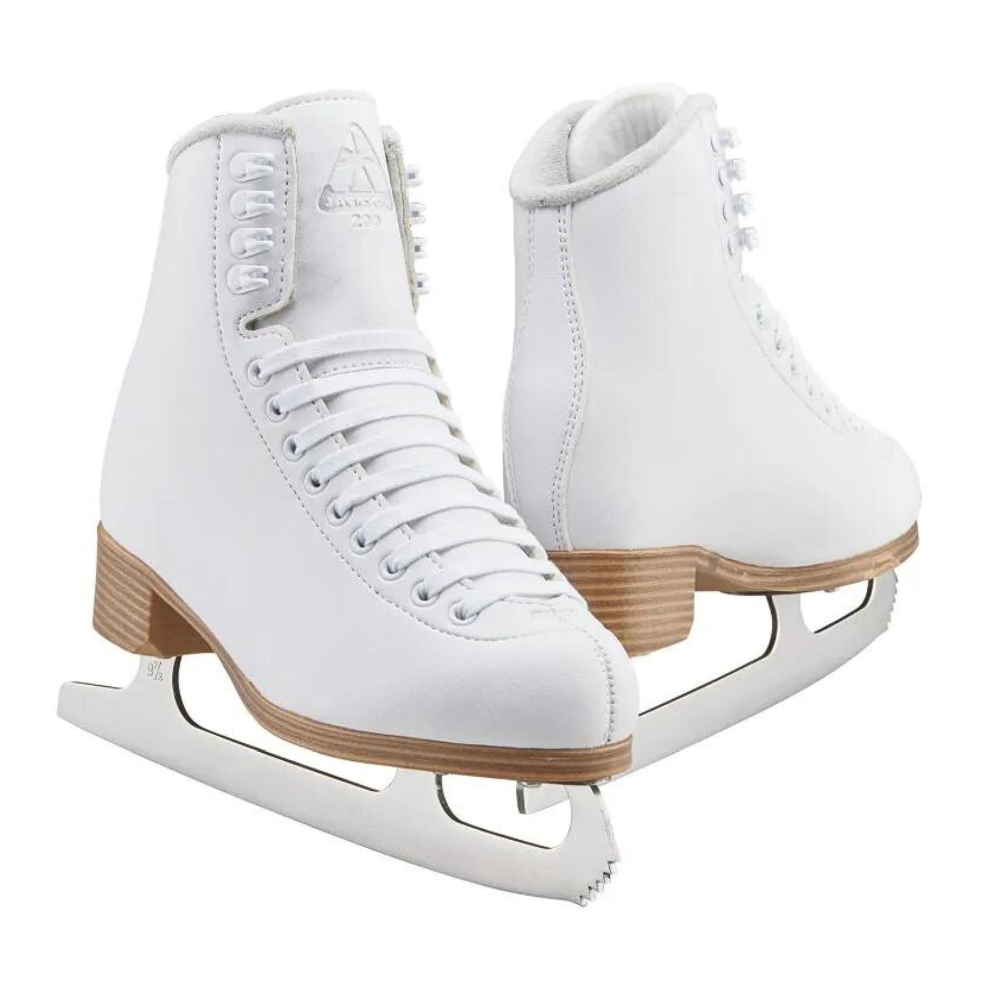 Jackson JC200 Classic Figure Ice Skates - White - JT Skate