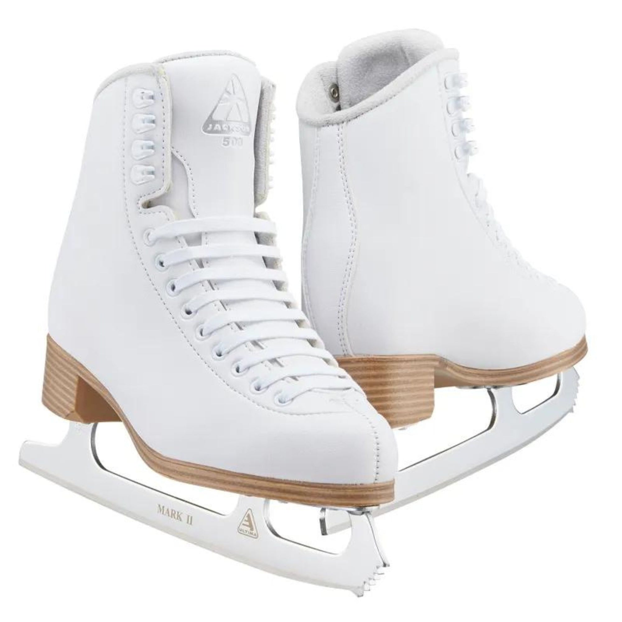 Jackson JC500 Classic Figure Ice Skates - White - JT Skate