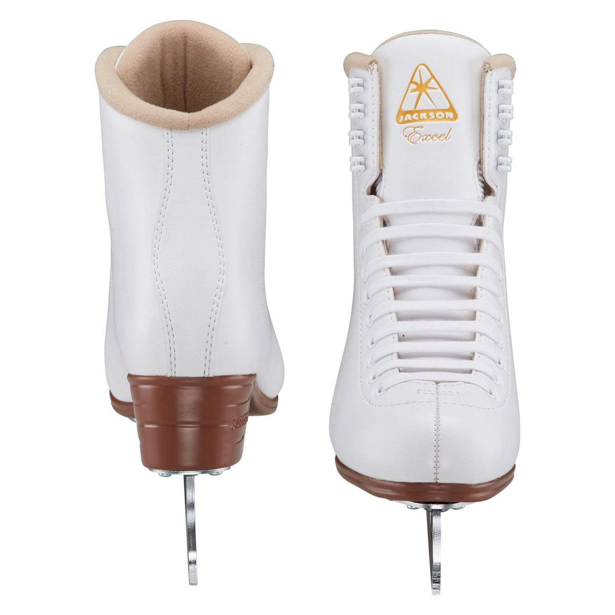 Jackson Ultima Excel JS1290 Figure Ice Skates - White - JT Skate