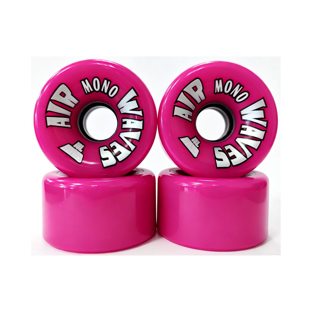 Air Waves Roller Skate Wheels 65mm 78A - Swirl | Clear | Mono Colours