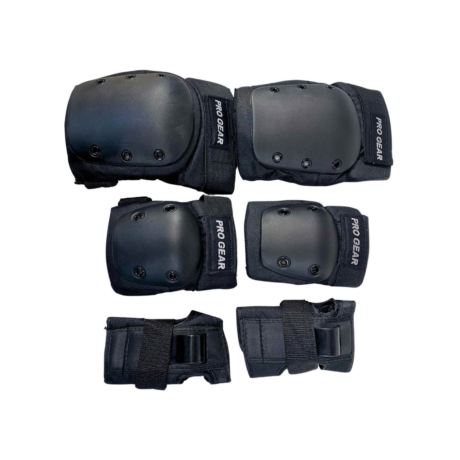 Skate Pads 3 Set pack - Black - JT Skate