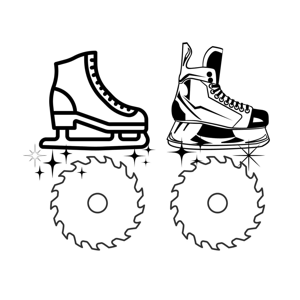 Ice Skate Sharpening - JT Skate
