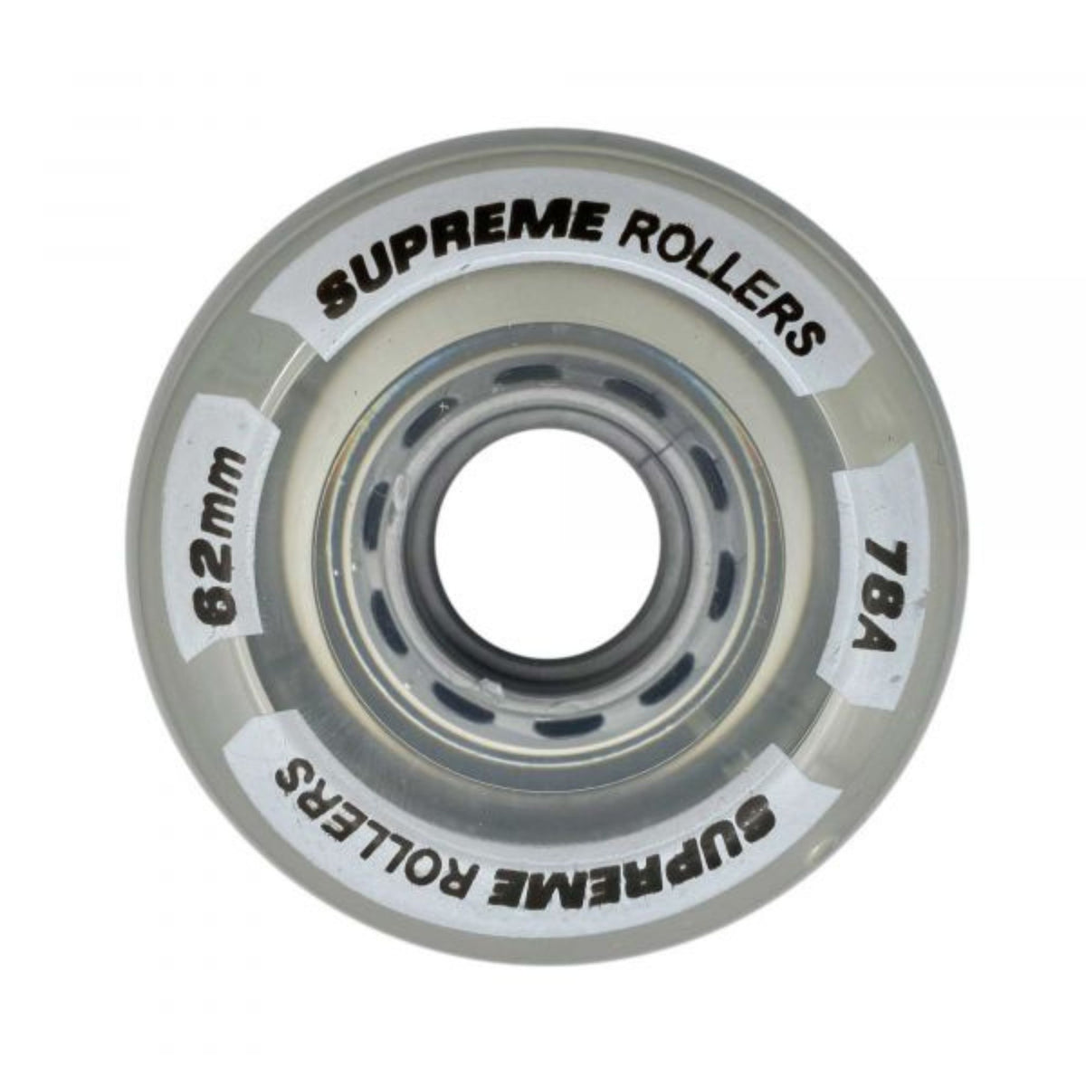 Supreme Rollers Quad Wheels 62mm/78A- Set of 4 - Roller Skates Parts and Accessories | JT Skate