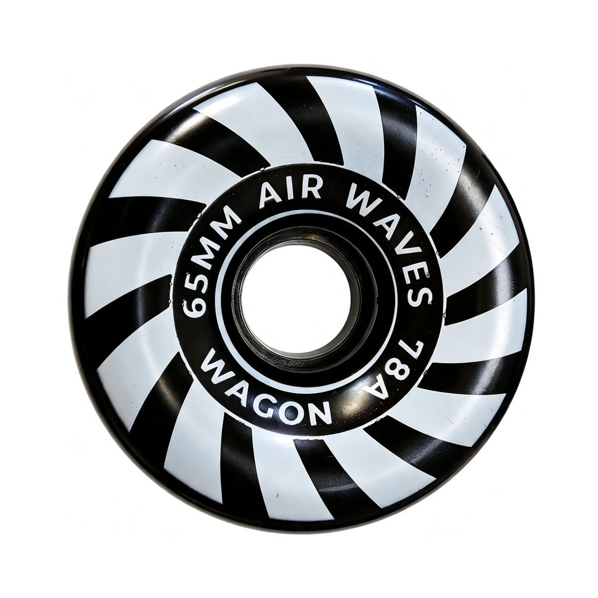 Air Waves Roller Skate Wheels 65mm 78A - Swirl | Clear | Mono Colours