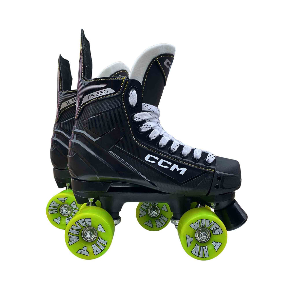 CCM AS 550 Roller Skates with Airwaves Wheels - JT Skate