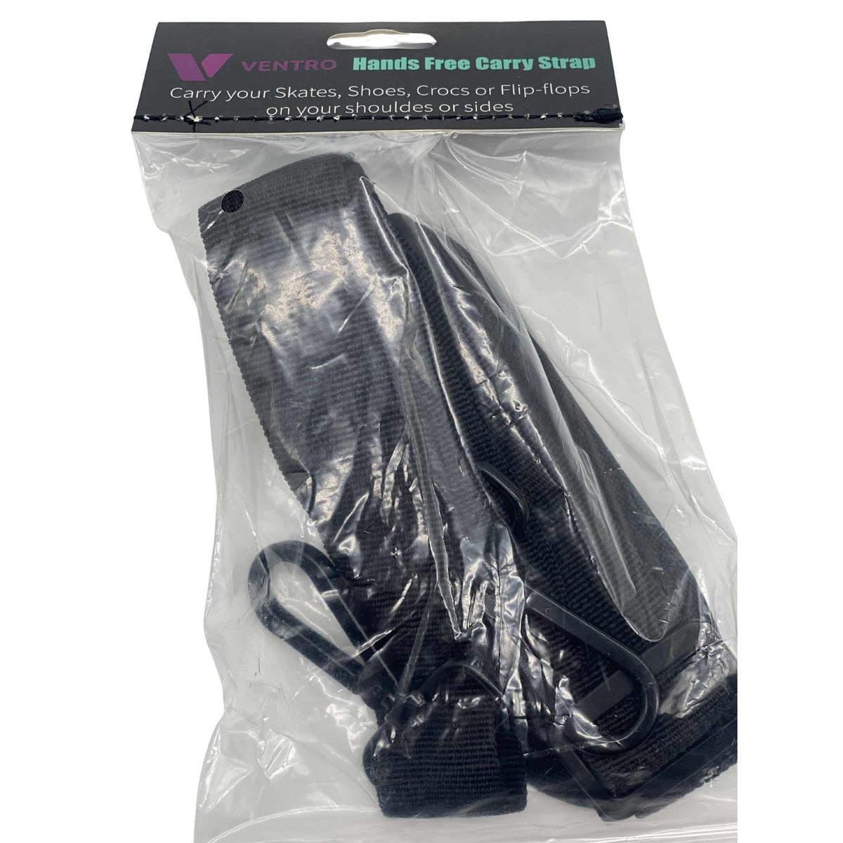 Multi-Purpose Roller Skates Carry Strap | Hands Free | Adjustable Length | Carry Shoes & Crocs