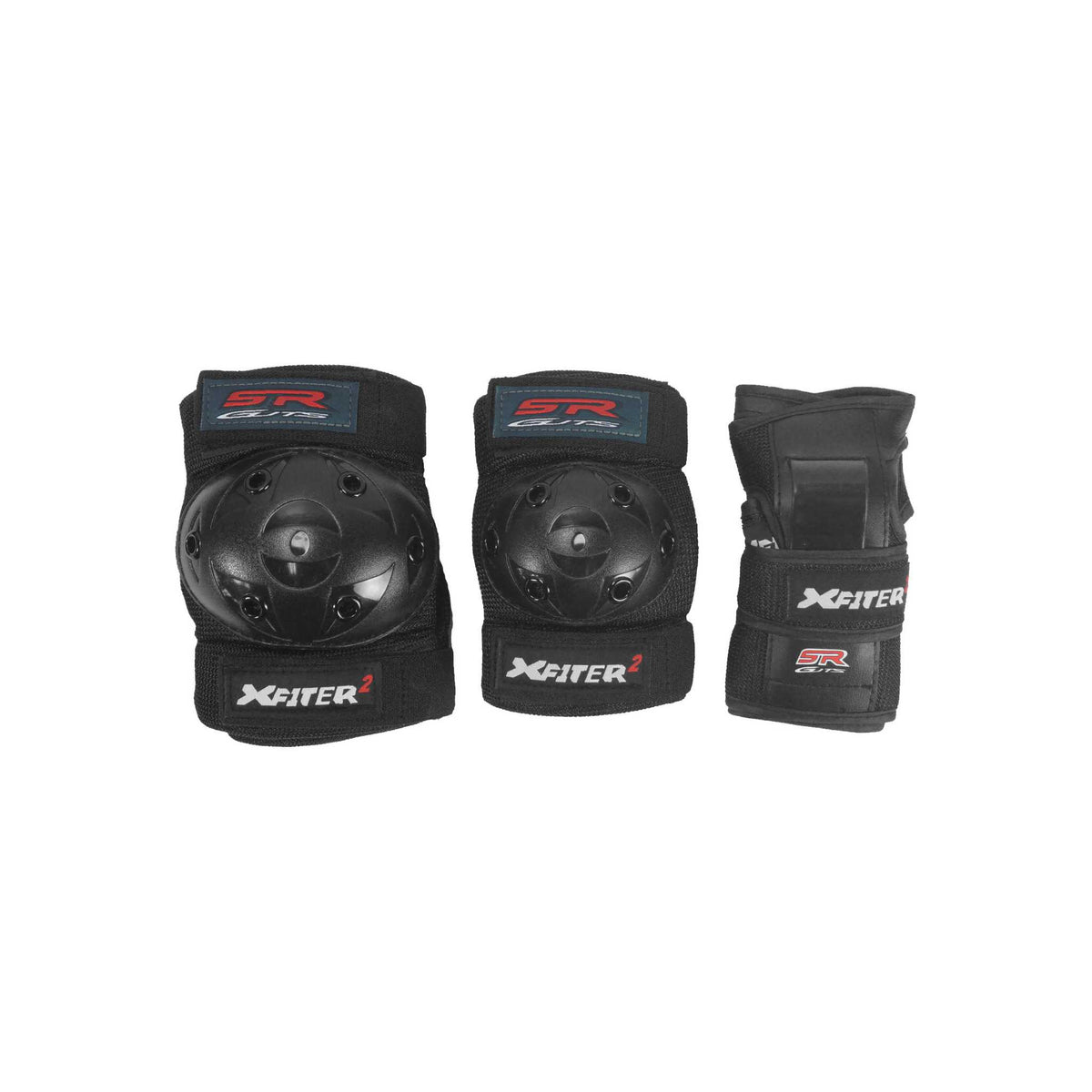 Kids Skate Pads 3-pack - Black - JT Skate