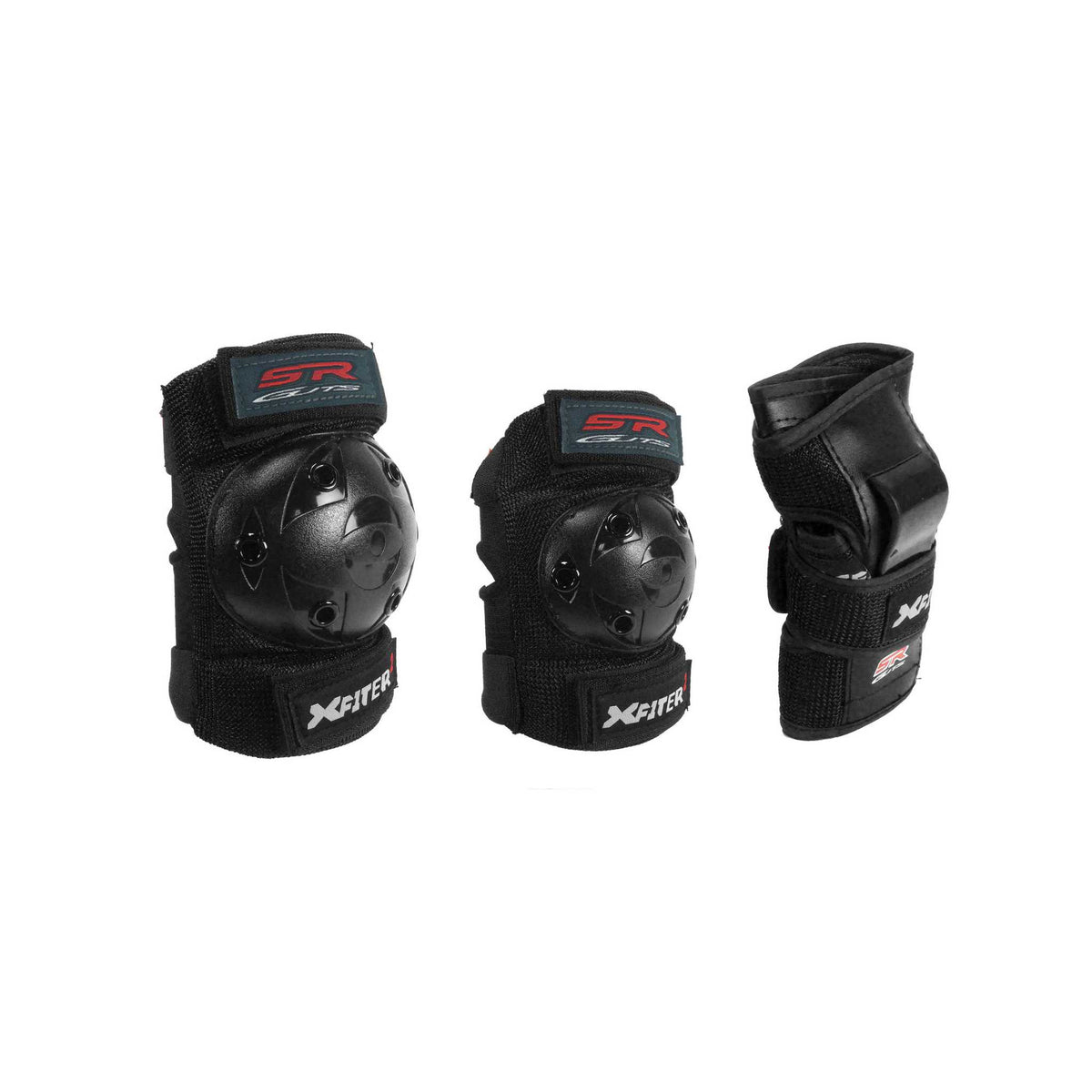 Kids Skate Pads 3-pack - Black - JT Skate