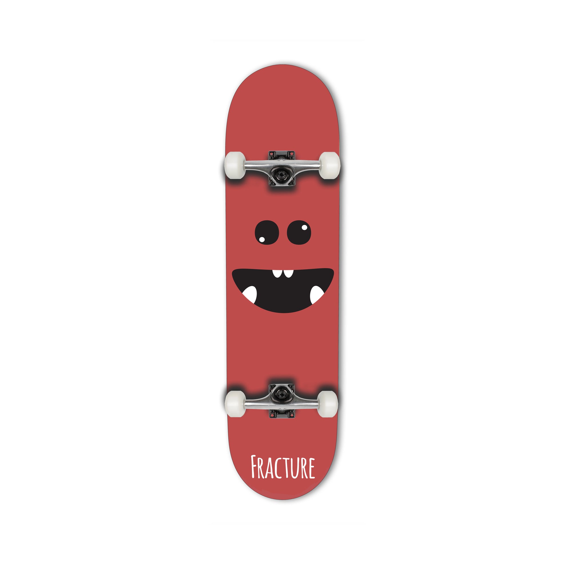 Fracture Lil Monsters Red Complete - JT Skateboard