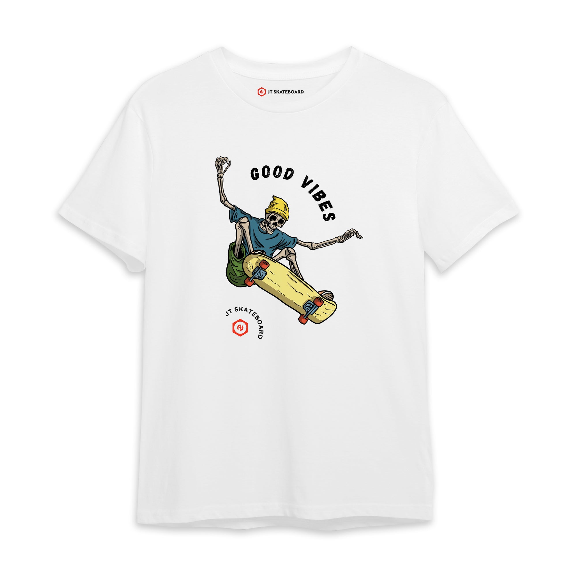 Good Vibes | Relaxed Loose Fitting T-Shirts - JT Skateboard - JT Skateboard