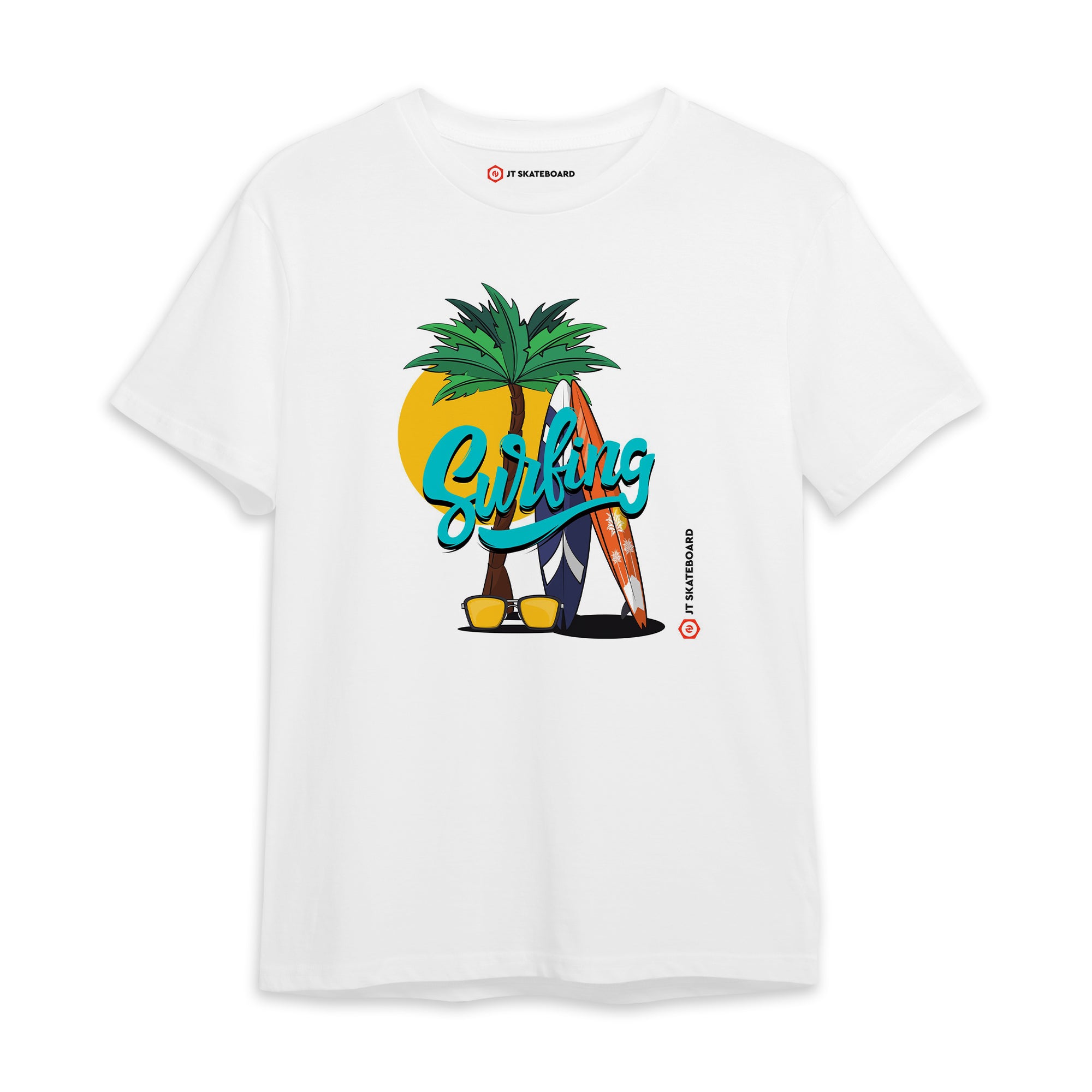 Surfing | Relaxed Loose Fitting T-Shirts - JT Skateboard - JT Skateboard