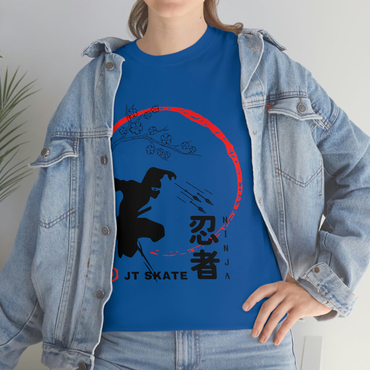 Unisex Ninja - Heavy Cotton T-Shirts - JT Skate