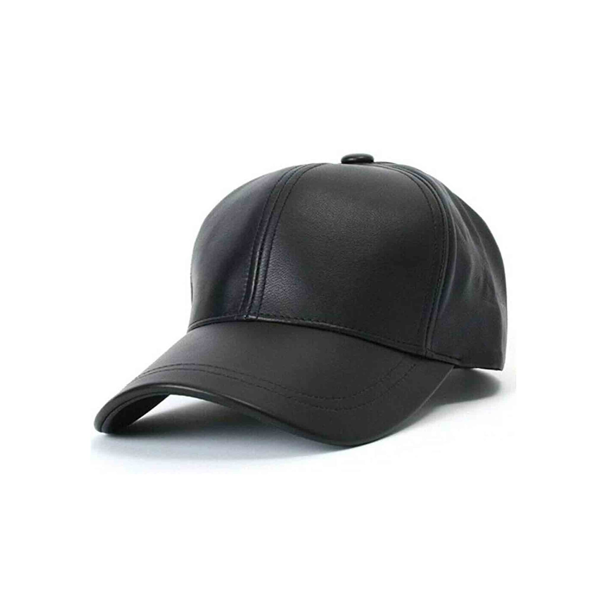 Real Leather Baseball Cap-Unisex - JT Skateboard