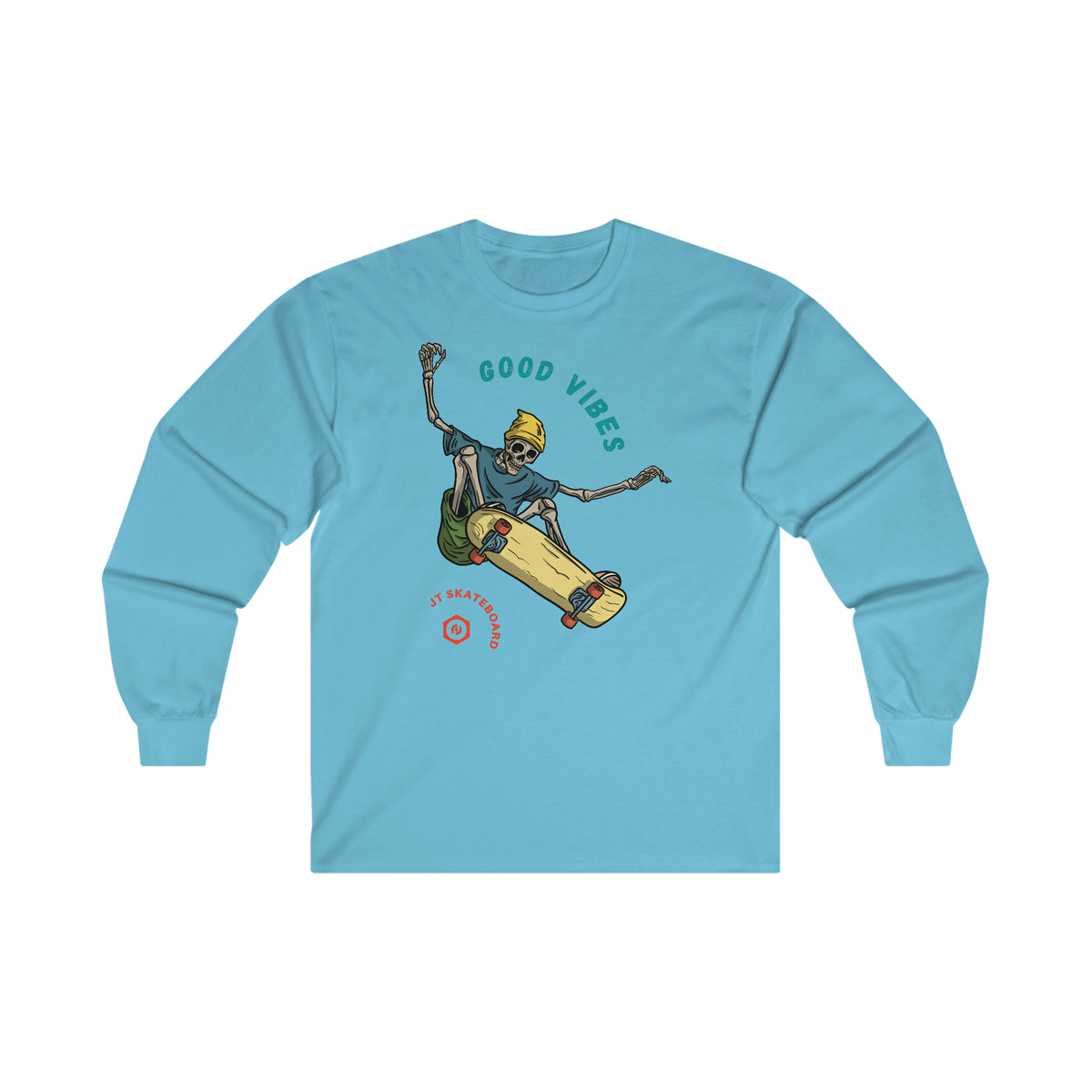 Good Vibes - Ultra Cotton Long Sleeve T-Shirts - JT Skateboard - JT Skateboard