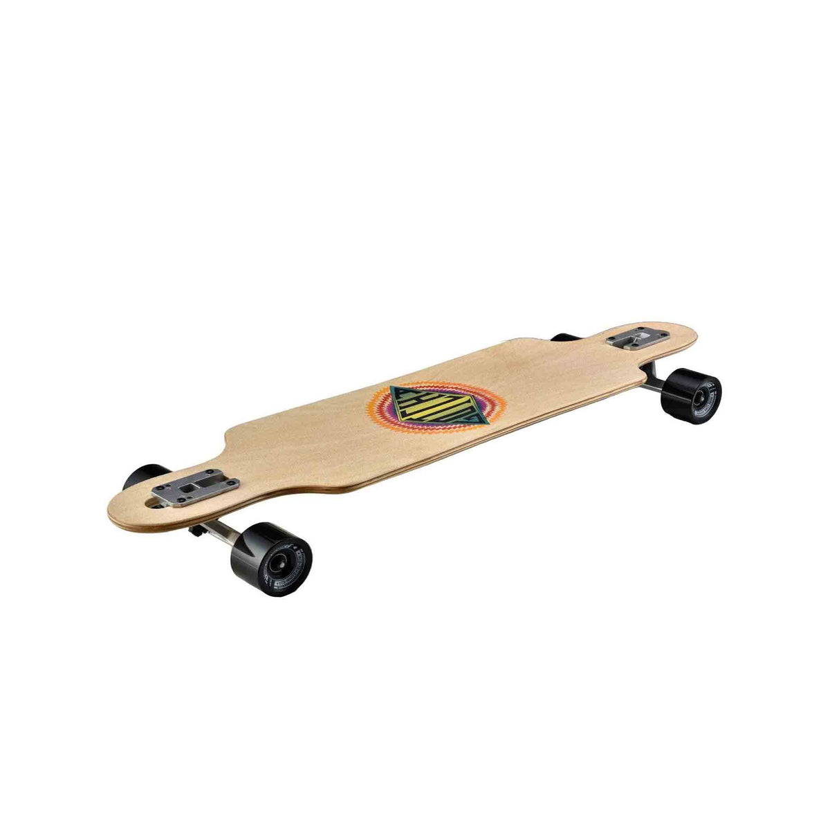 Gotcha Drop Through Longboard - Sunburst 36&quot; - JT Skateboard