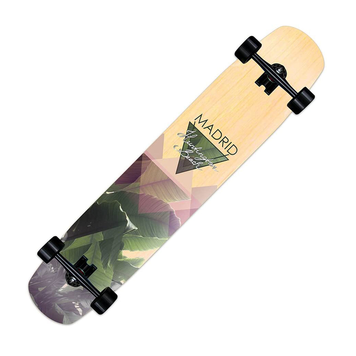 Madrid Flash 44.75&quot; Dancer Freestyle &#39;Canopy&#39; Graphic Longboard - JT Skateboard
