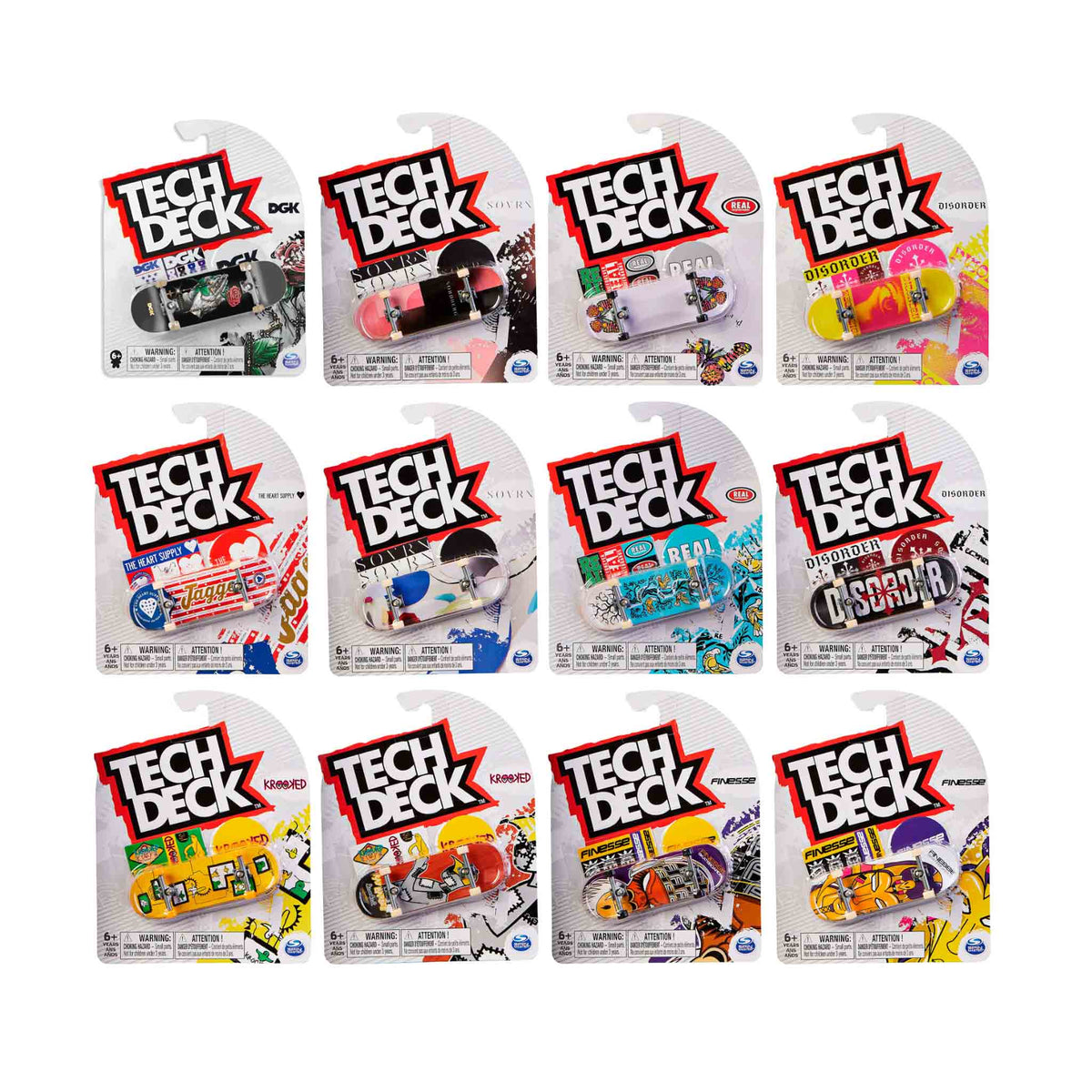 Tech Deck 96mm Fingerboard - One - JT Skateboard