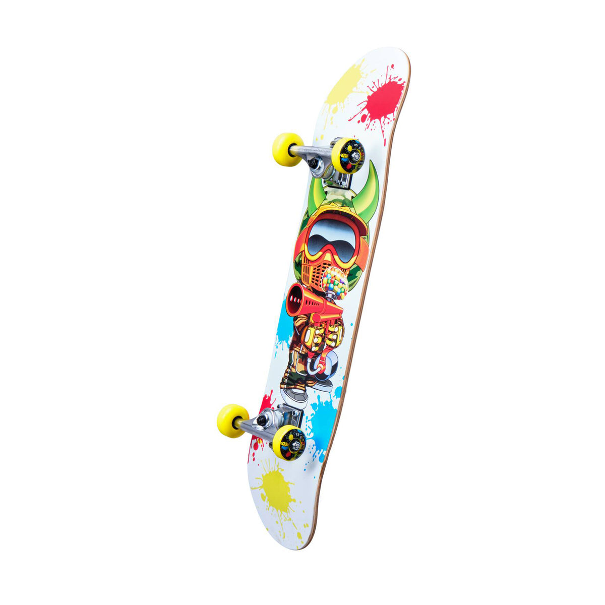 Speed Demons Characters Complete Skateboard - 7.5&quot; Paintballer - JT Skateboard
