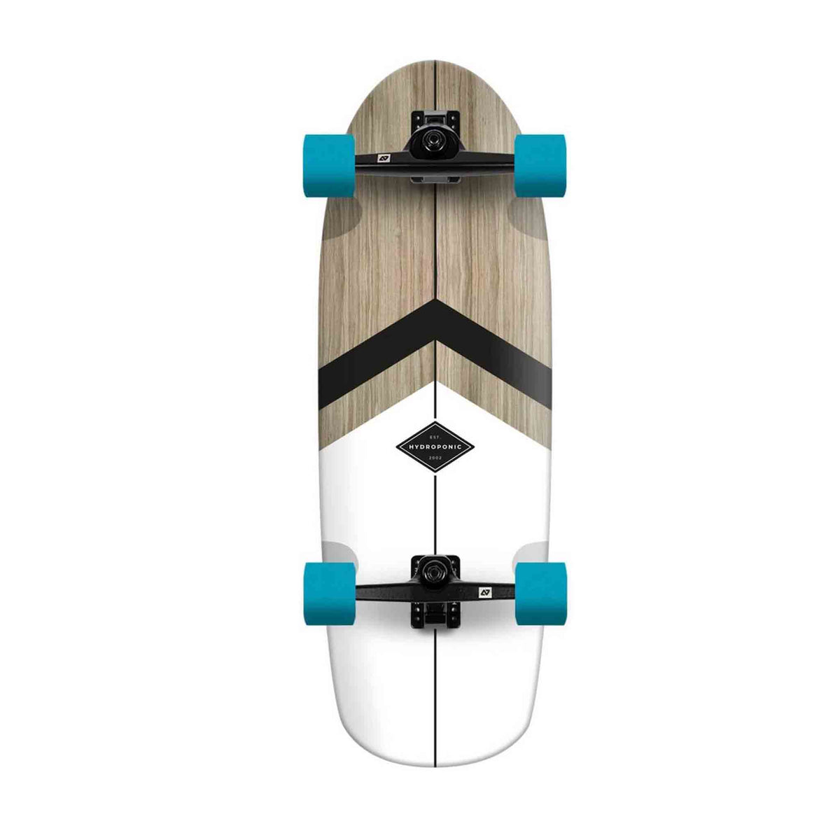 Hydroponic Rounded Complete Surfskate - JT Skateboard