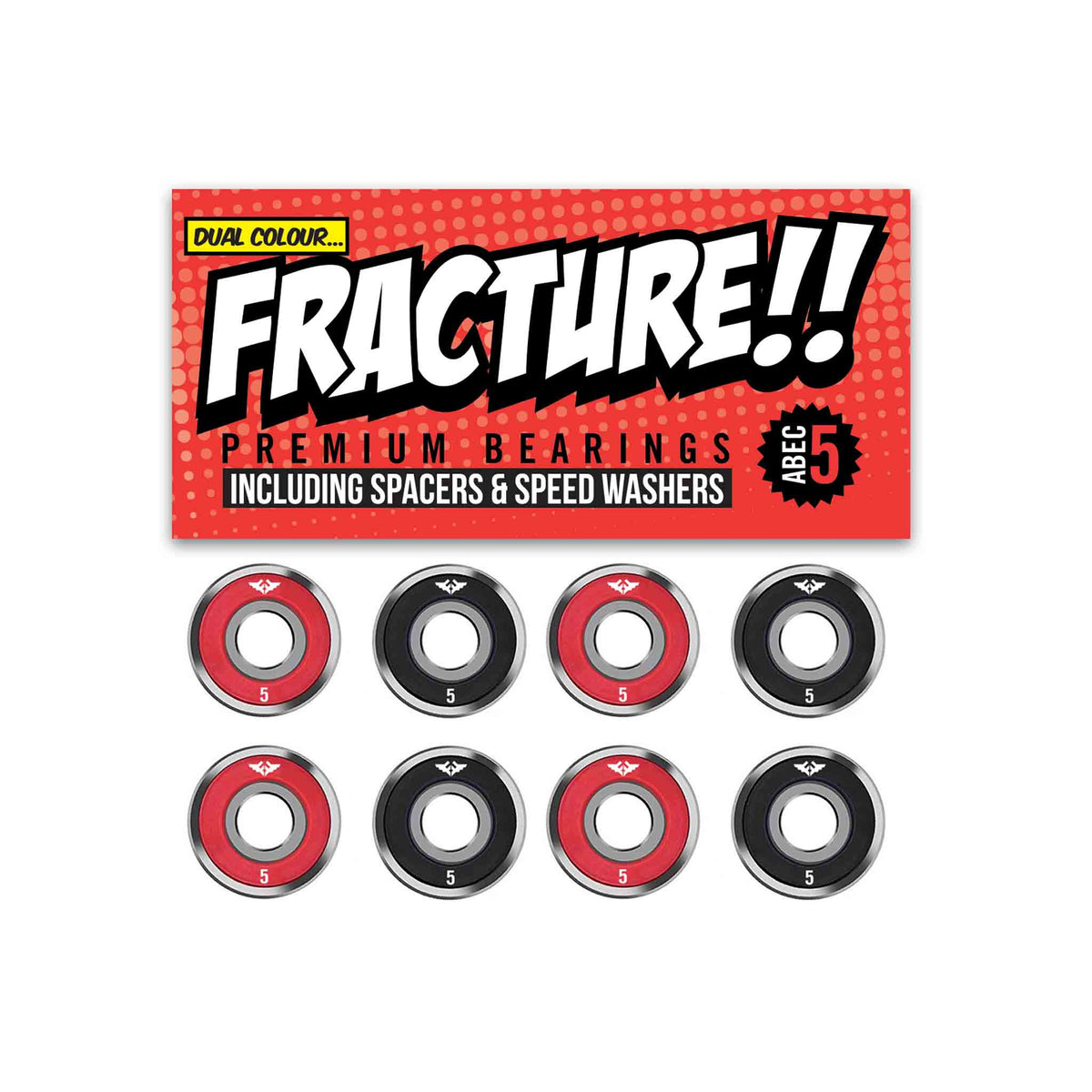 Premium Bearings 8-Pack - JT Skateboard