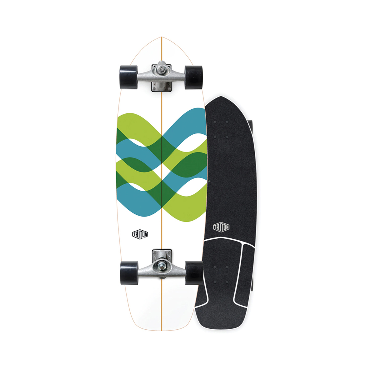 Triton - 31&quot; Signal Surf Skateboard - CX Complete - JT Skateboard